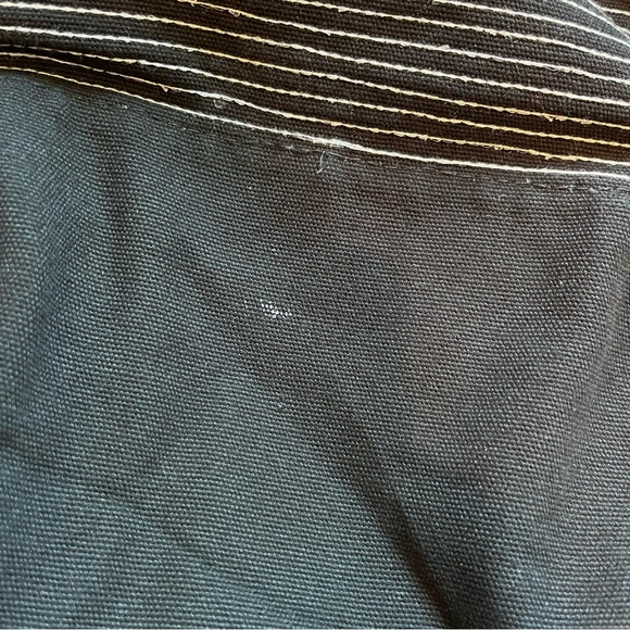 aéropostale black sequin canvas weekender bag - Picture 5 of 11